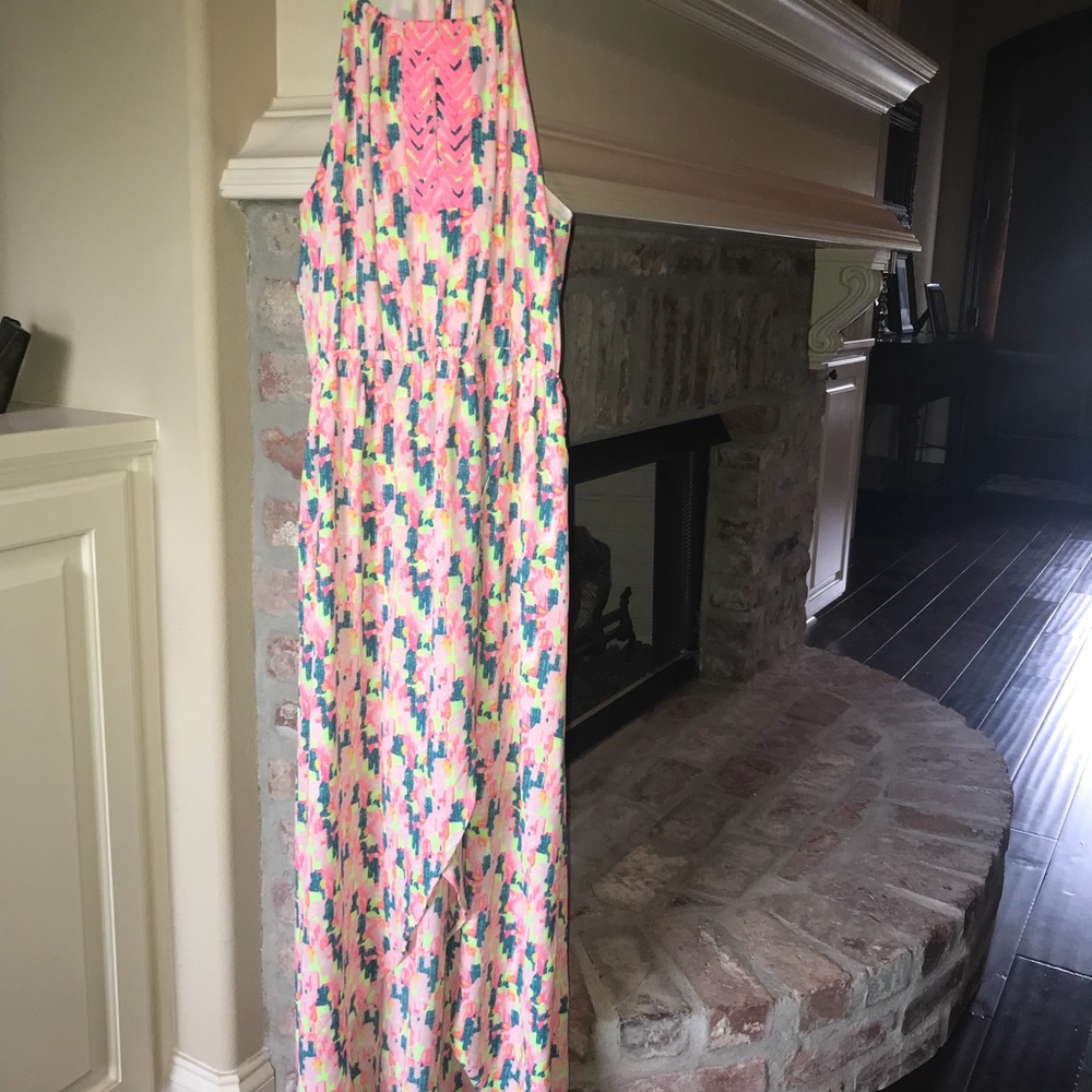 High-low spring dress